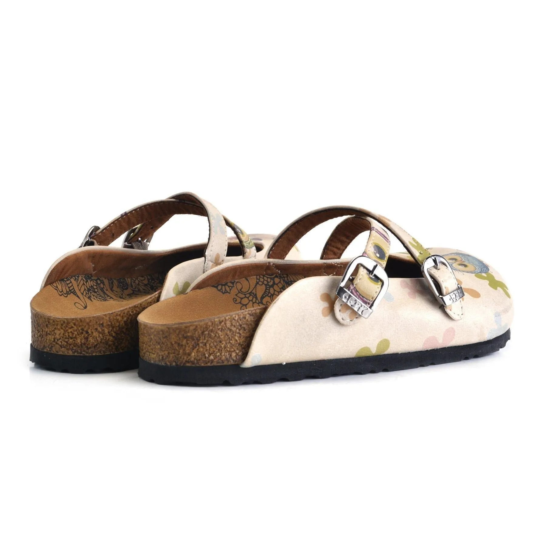 Elephant and Owl Clogs CAL164