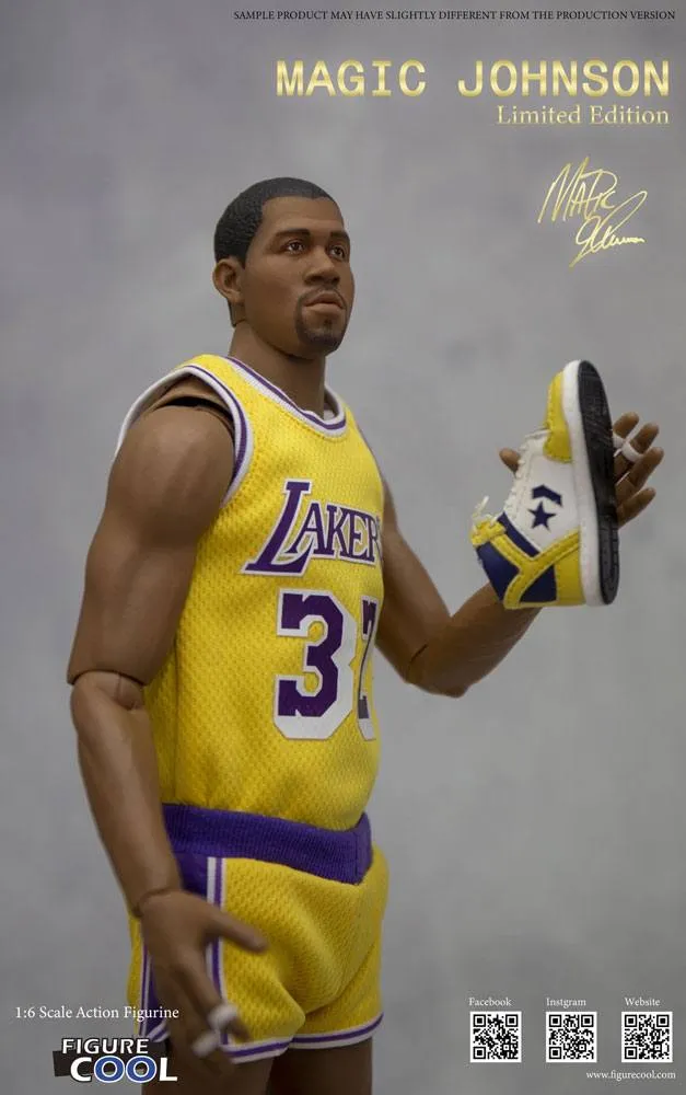 FIGURE COOL - NBA Collection Action Figure 1:6 Magic Jhonson Limited Edition