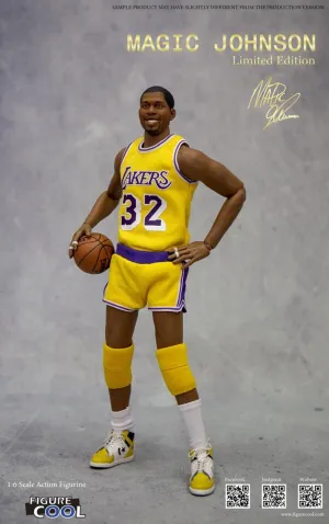 FIGURE COOL - NBA Collection Action Figure 1:6 Magic Jhonson Limited Edition