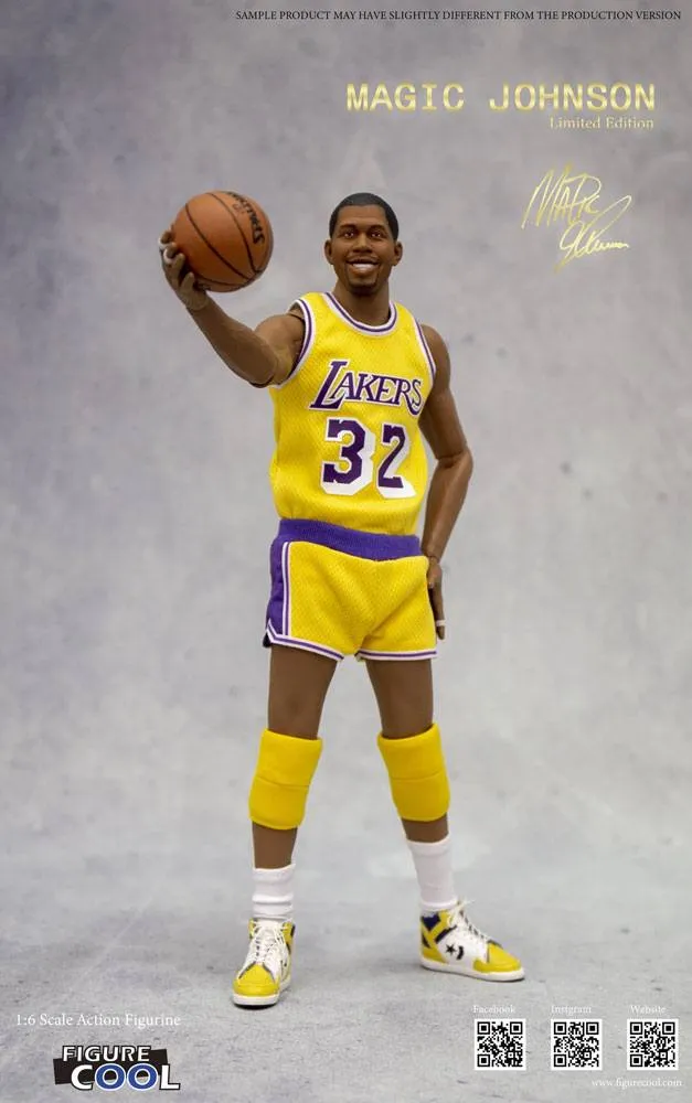 FIGURE COOL - NBA Collection Action Figure 1:6 Magic Jhonson Limited Edition