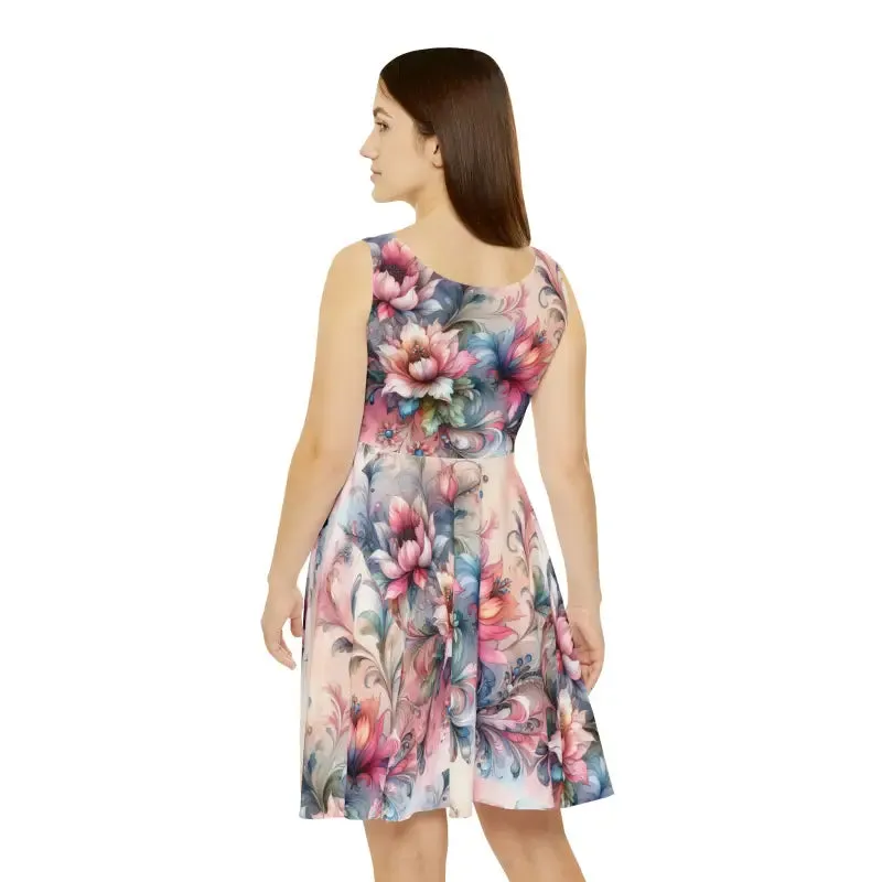 Floral Skater Dress that Turns Heads