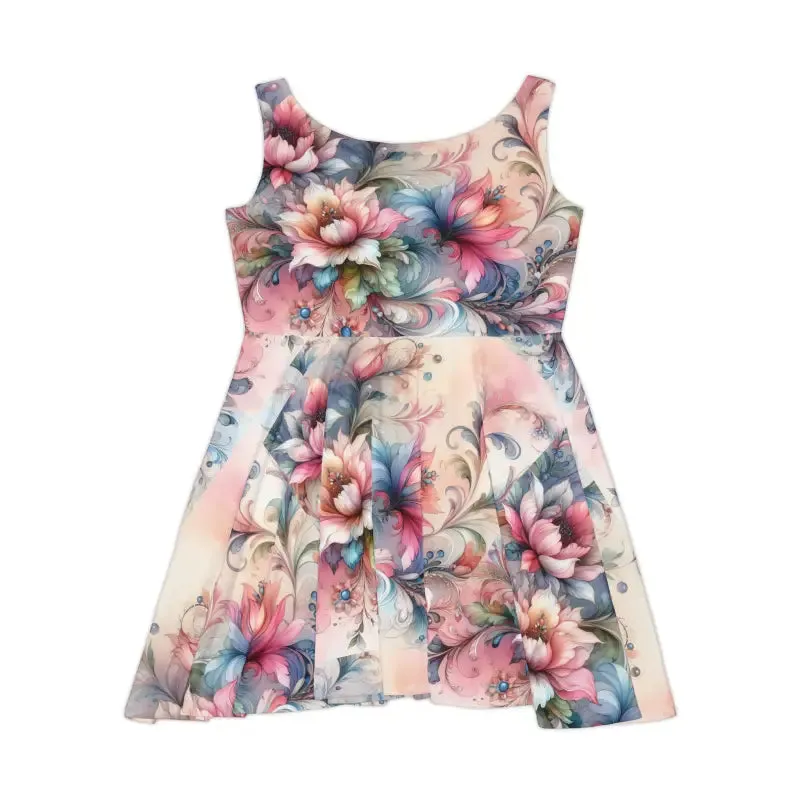 Floral Skater Dress that Turns Heads