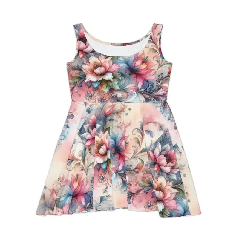 Floral Skater Dress that Turns Heads