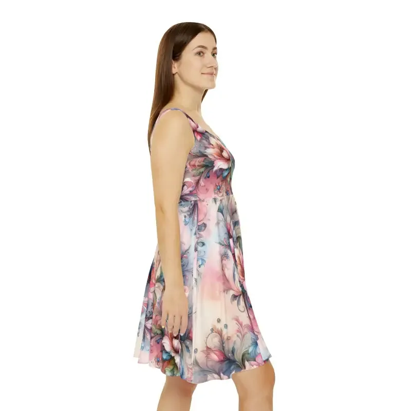Floral Skater Dress that Turns Heads