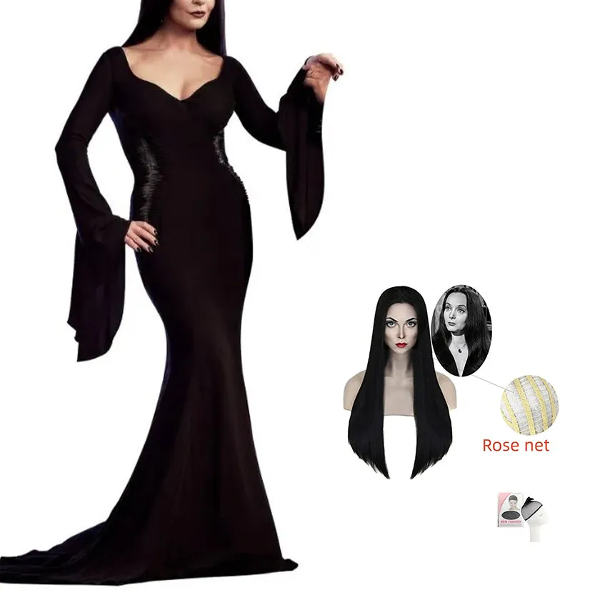 Funki Buys | Dresses | Women's Halloween Costume Plus Wig