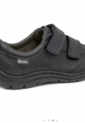 Gorila boys school shoes double strap