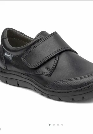 Gorila boys school shoes single strap 31501