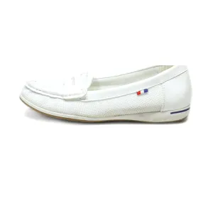 Graceland Loafers Leather White Colour For Women
