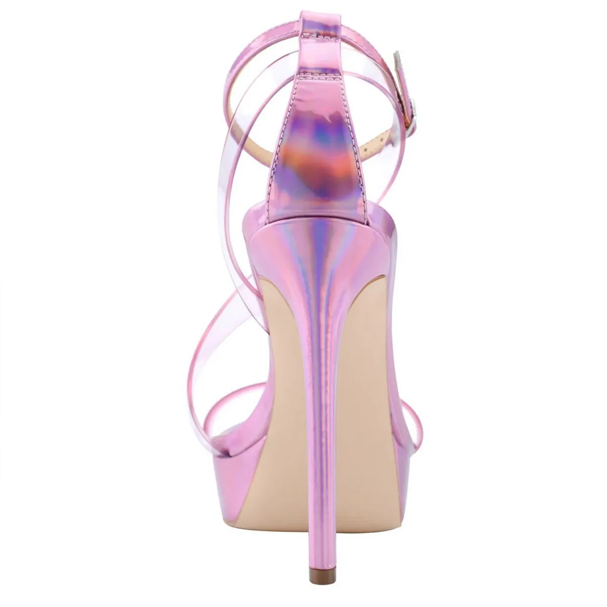 Guess Womens CASILDA Stilettos Ankle Strap Pumps