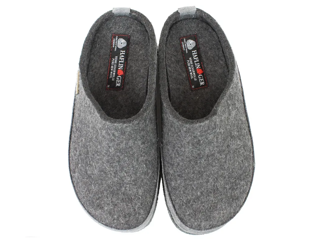Haflinger Clogs Blizzard Skane Anthracite