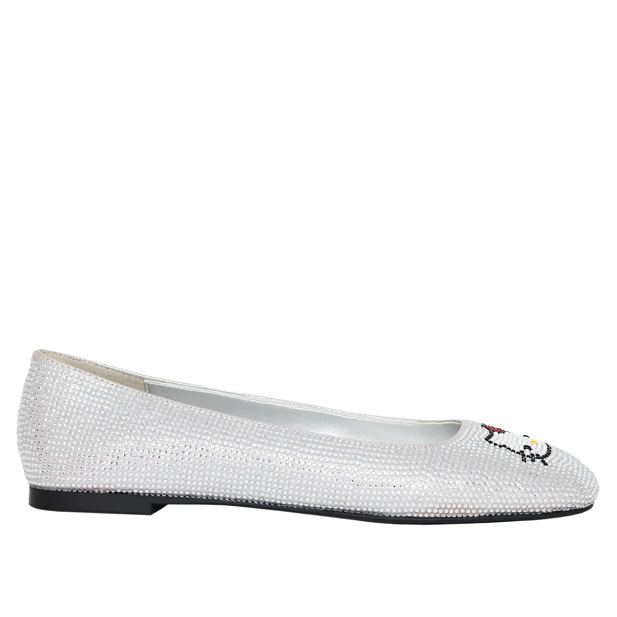 Hello Kitty x Katy Perry Crystal Ballet Flat (Silver)
