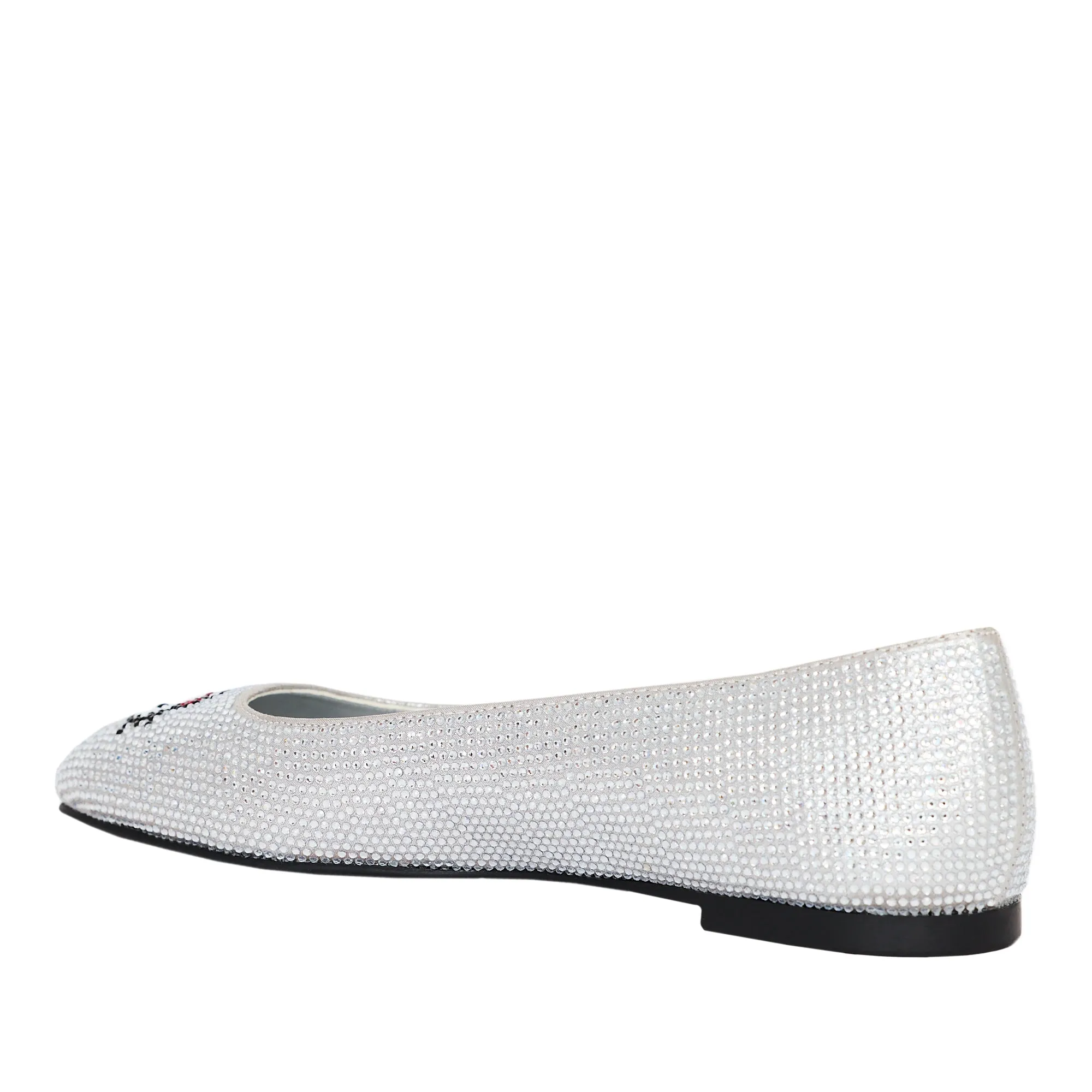 Hello Kitty x Katy Perry Crystal Ballet Flat (Silver)