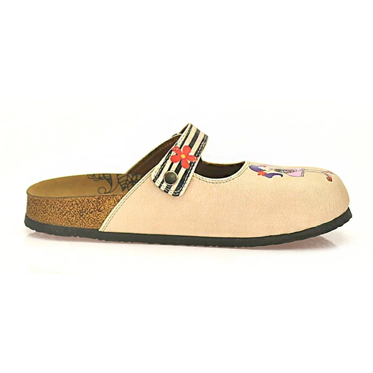 I Love Pisa Clogs CAL803