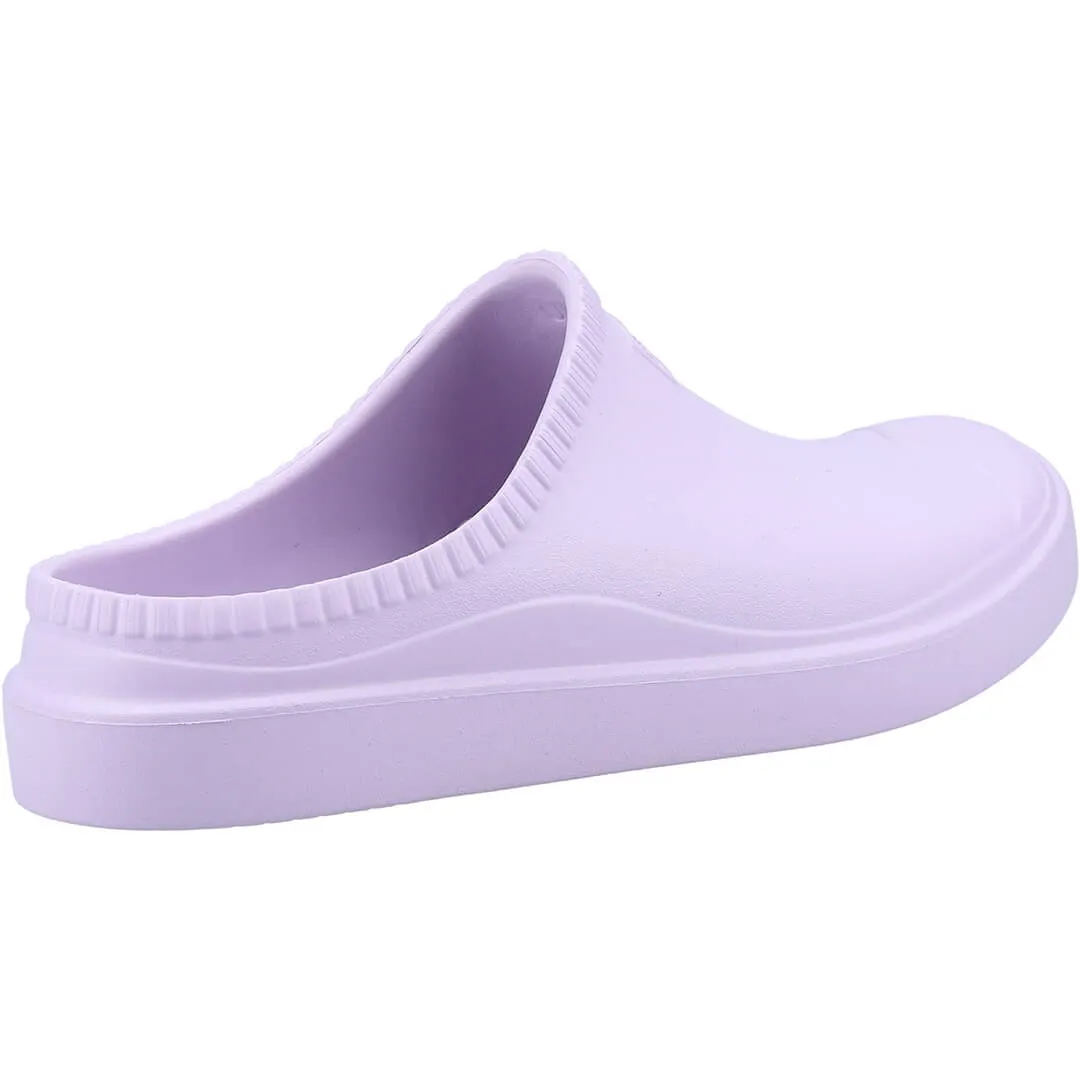 In/Out Bloom Algae Ladies Foam Clog - Tempered Mauve by Hunter