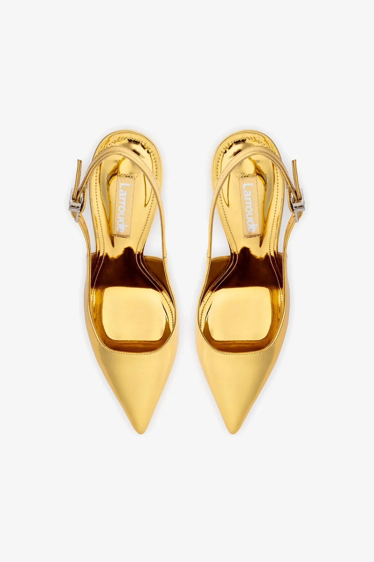 Kaitlan Pump In Gold Specchio