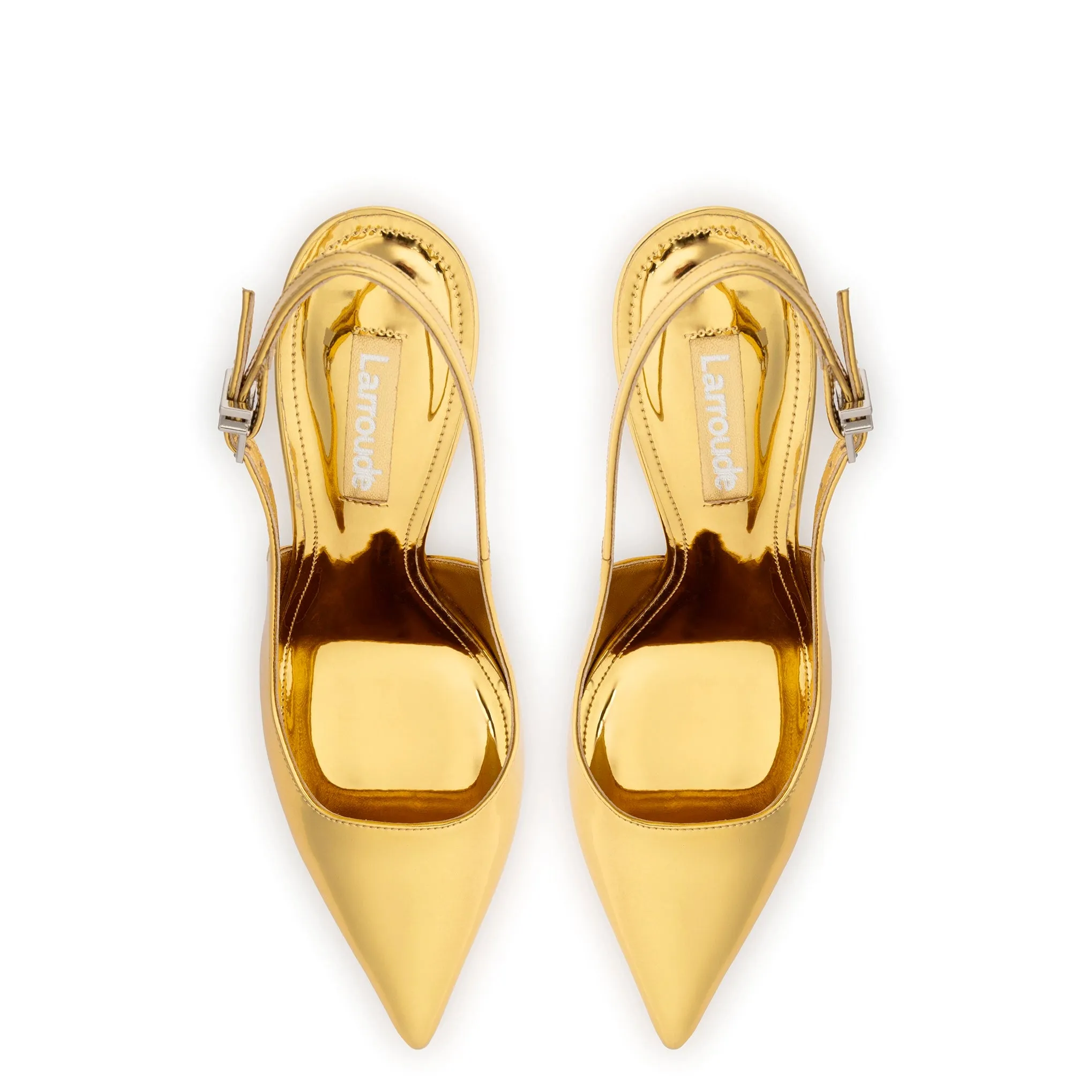 Kaitlan Pump In Gold Specchio
