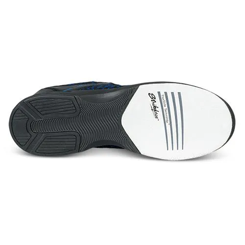 KR Strikeforce Mens Flyer Mesh Lite Black/Royal Bowling Shoes Wide