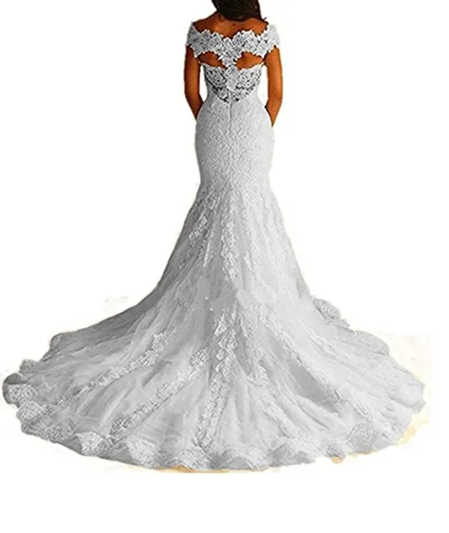 Lace Wedding Dress at Bling Brides Bouquet- Online Bridal Shop