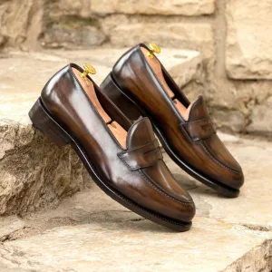 Loafer-Patina, Dark Brown-Wholesale