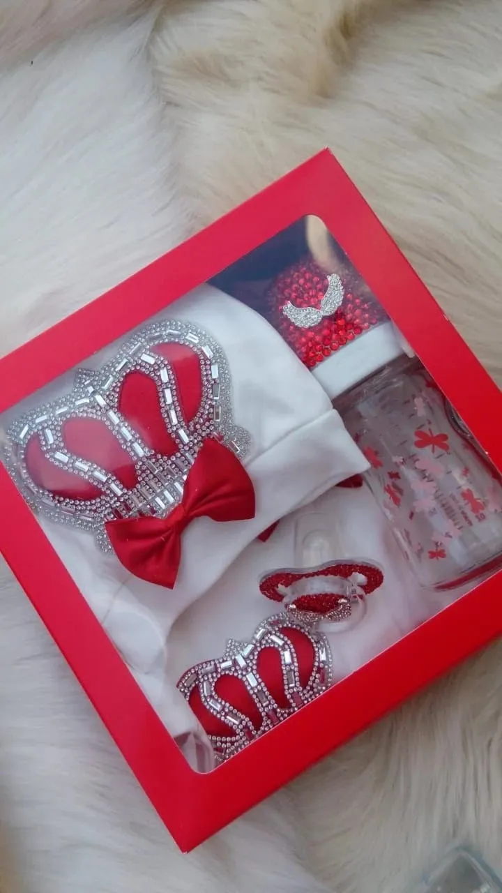 Luxurious Bling Shoes and Headpiece Set - Regeant Blue
