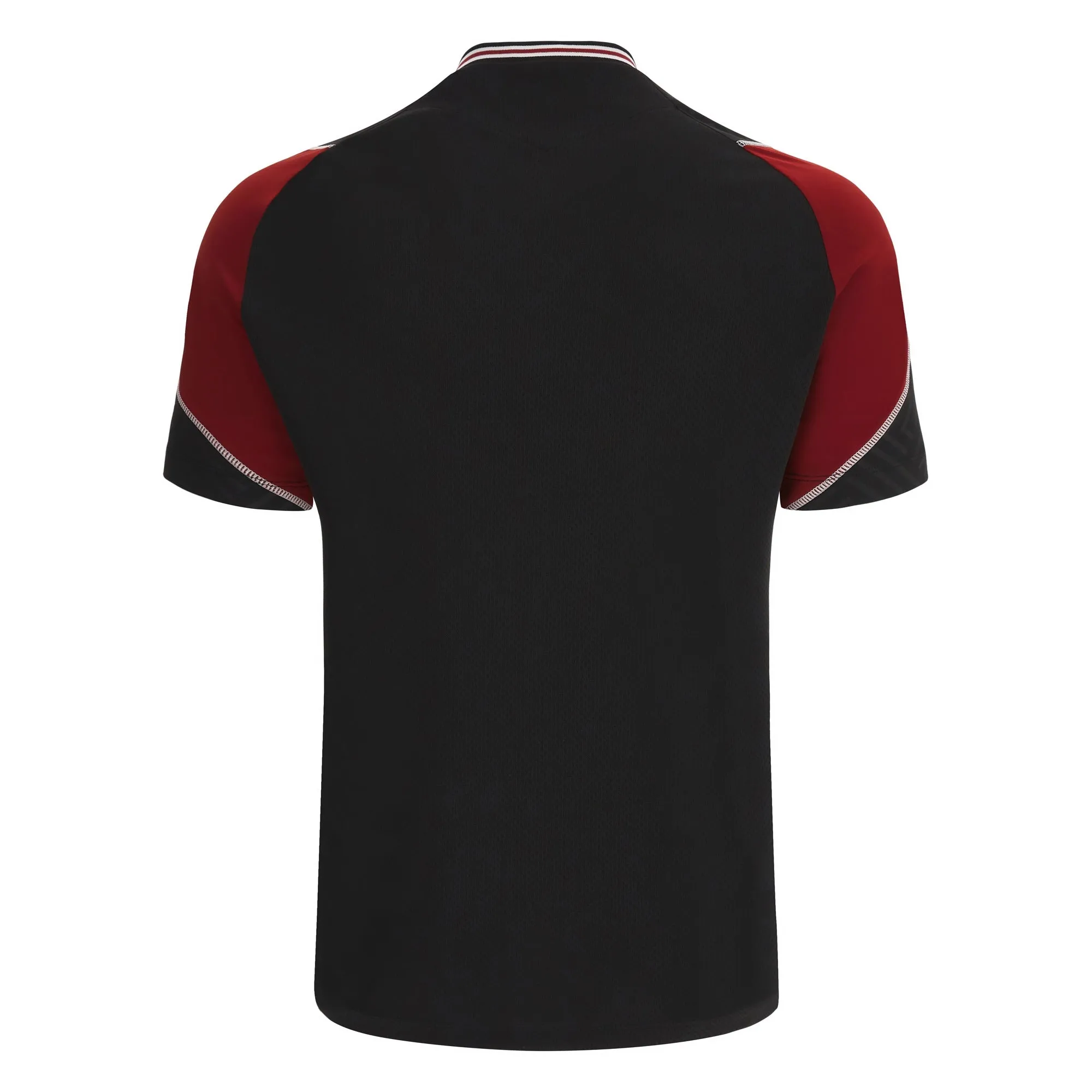 Macron Wales WRU Rugby World Cup 2023 Mens Poly Training Shirt