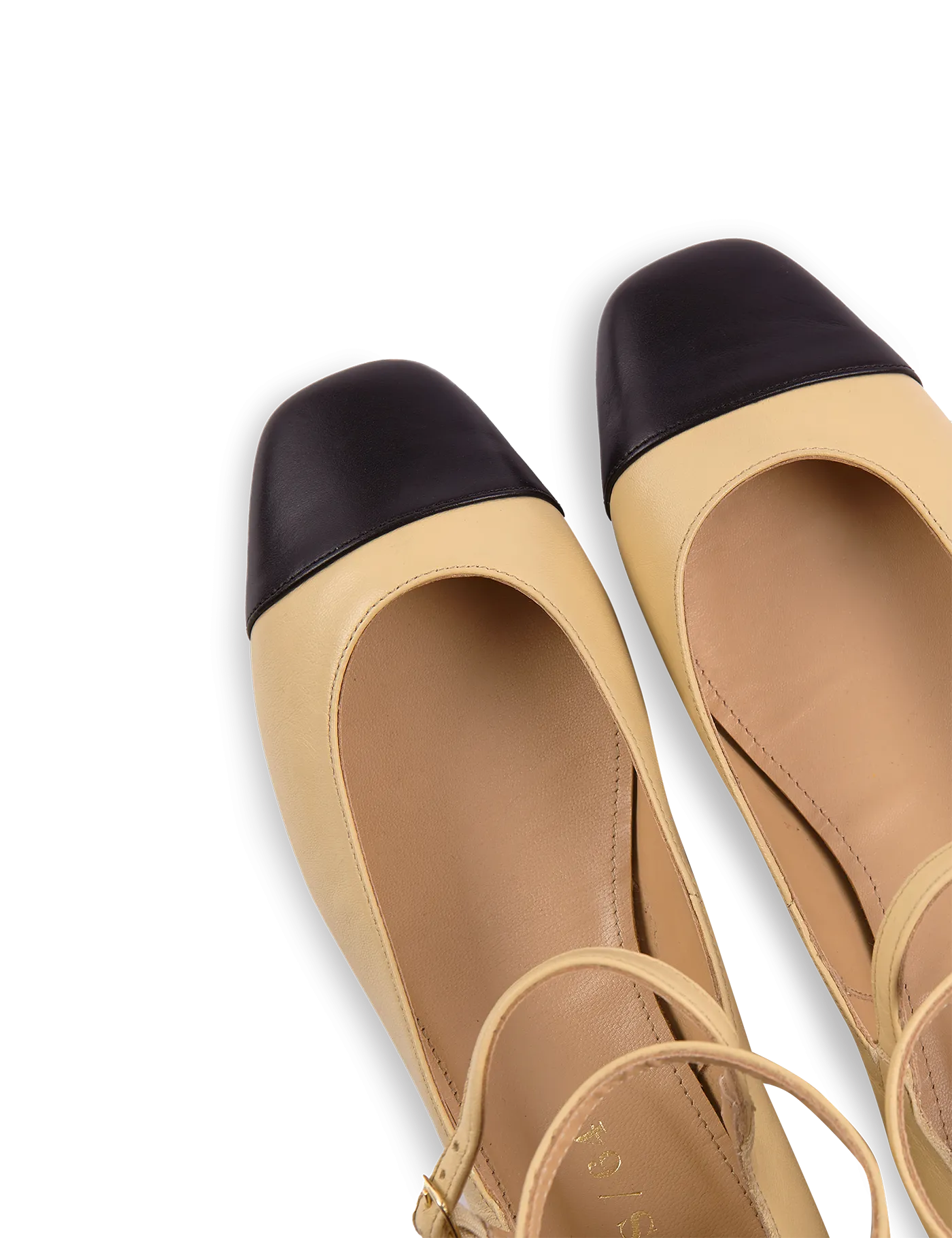 Mary Jane Daphne Cream & Black