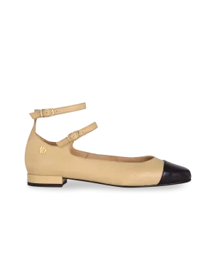 Mary Jane Daphne Cream & Black