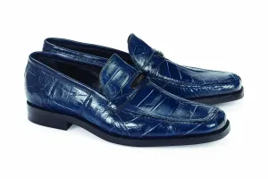 Mauri - 4692 Wonder Blue Alligator Body Loafer