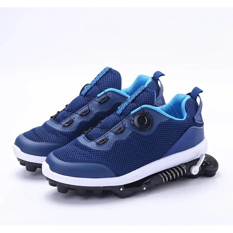Men’s Mechanical Assisted Shock-Absorbing Running Shoes – Stylish Breathable Trainers & Casual Loafers for a Fashion-Forward Look