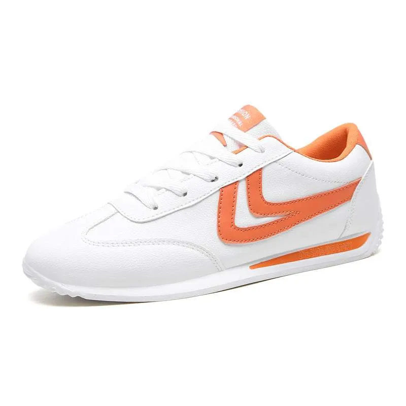 Mens’s Breathable All-Match White Shoes