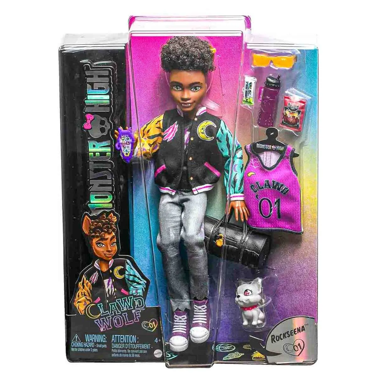 Monster High Clawd Wolf Doll Set