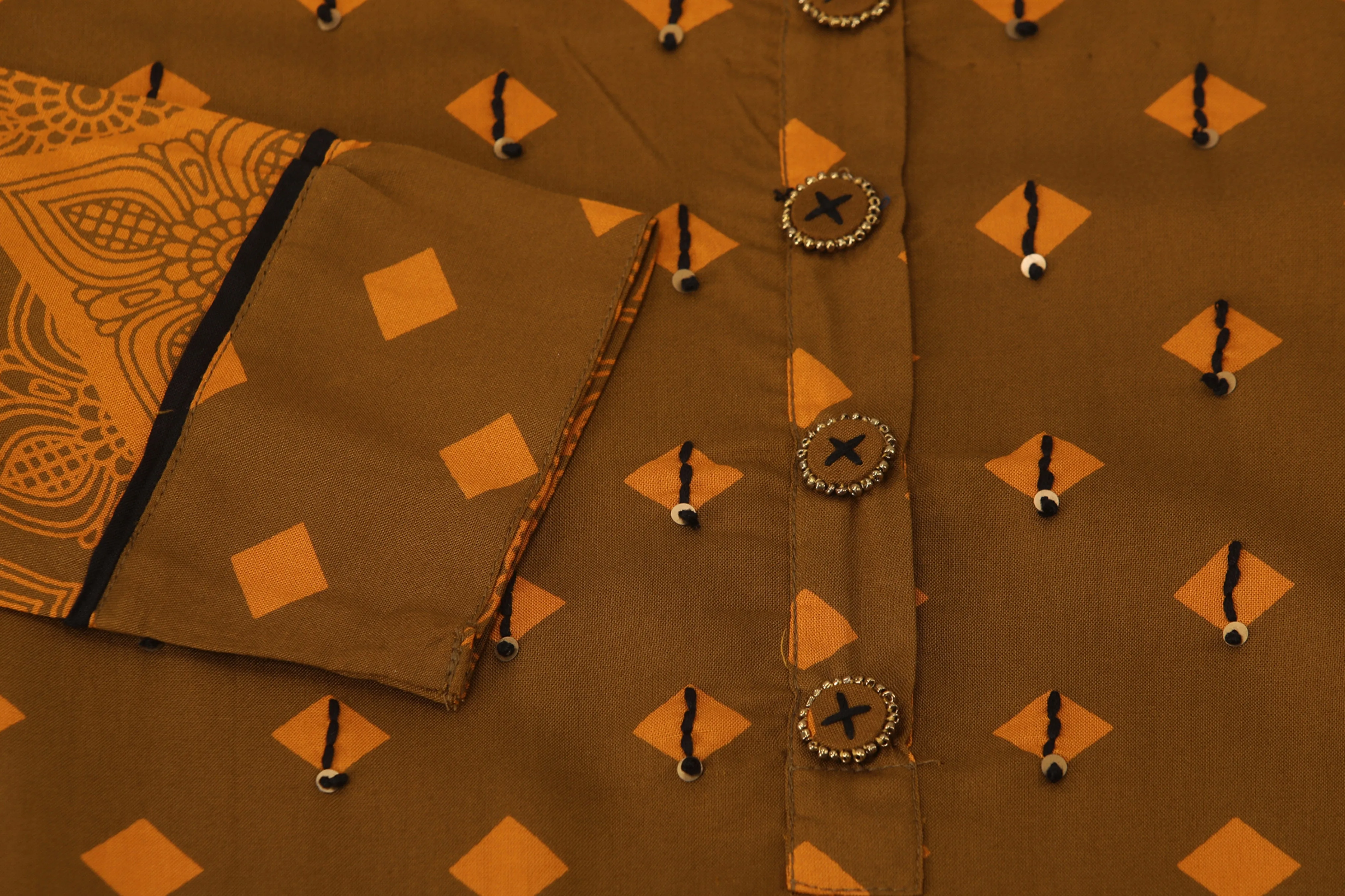 Mustard Color Rayon Straight Womens Kurta