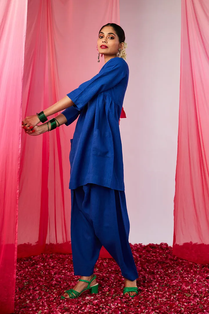 Neelam Linen Kurta Set