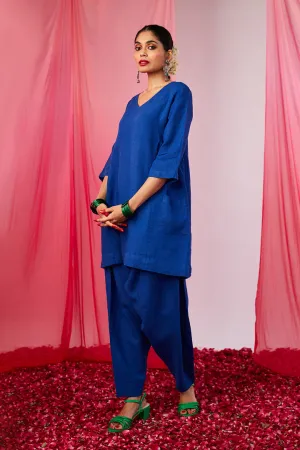 Neelam Linen Kurta Set