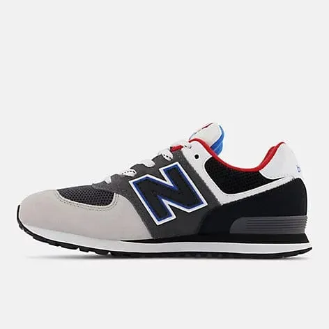 New Balance Junior 574 - Magnet with serene blue