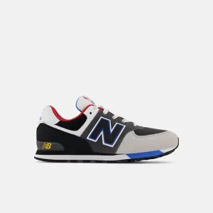 New Balance Junior 574 - Magnet with serene blue
