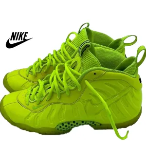 Nike Air Foamposite Pro GS Volt Green 2021 Sz: 6.5youth