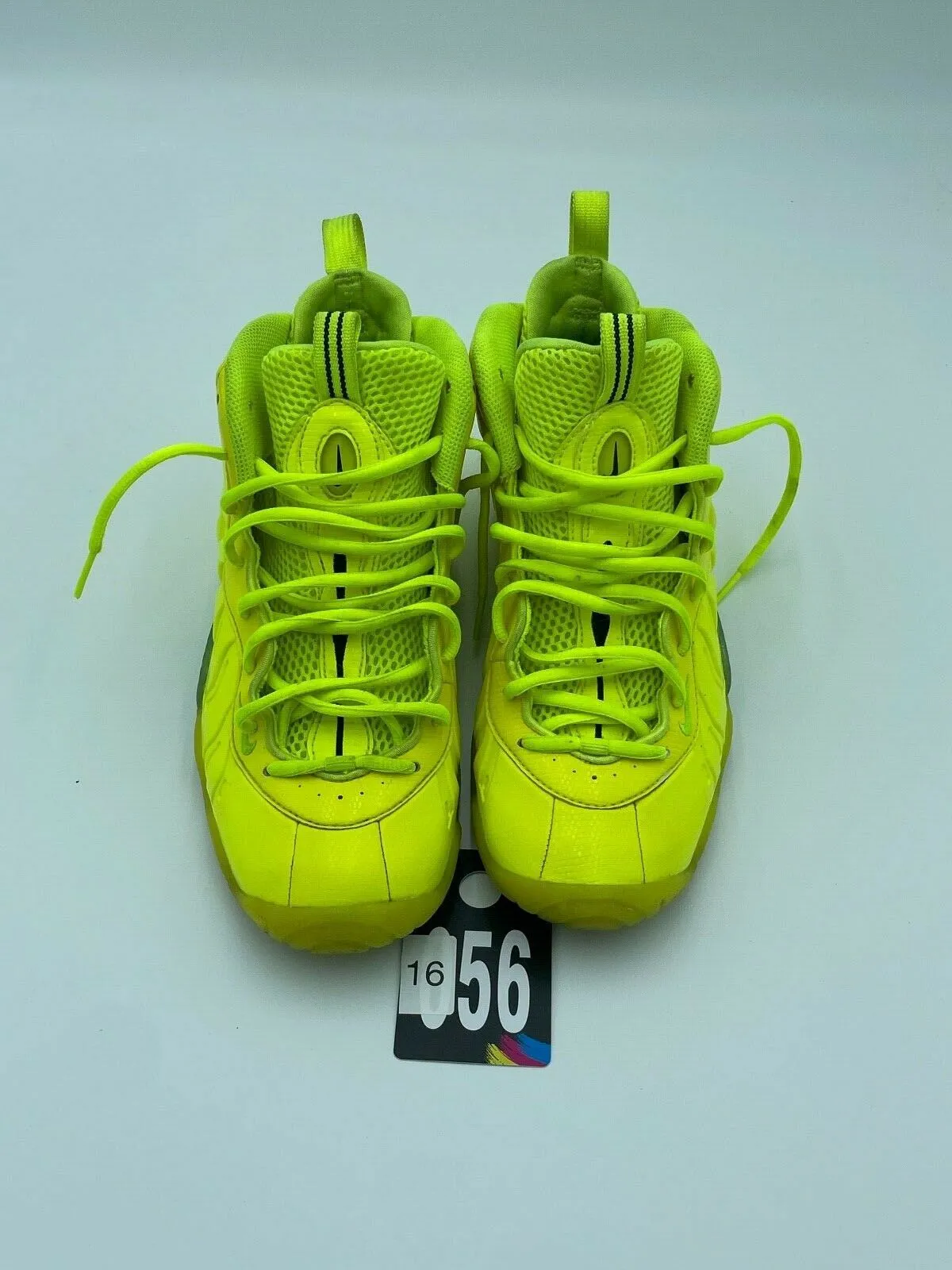 Nike Air Foamposite Pro GS Volt Green 2021 Sz: 6.5youth