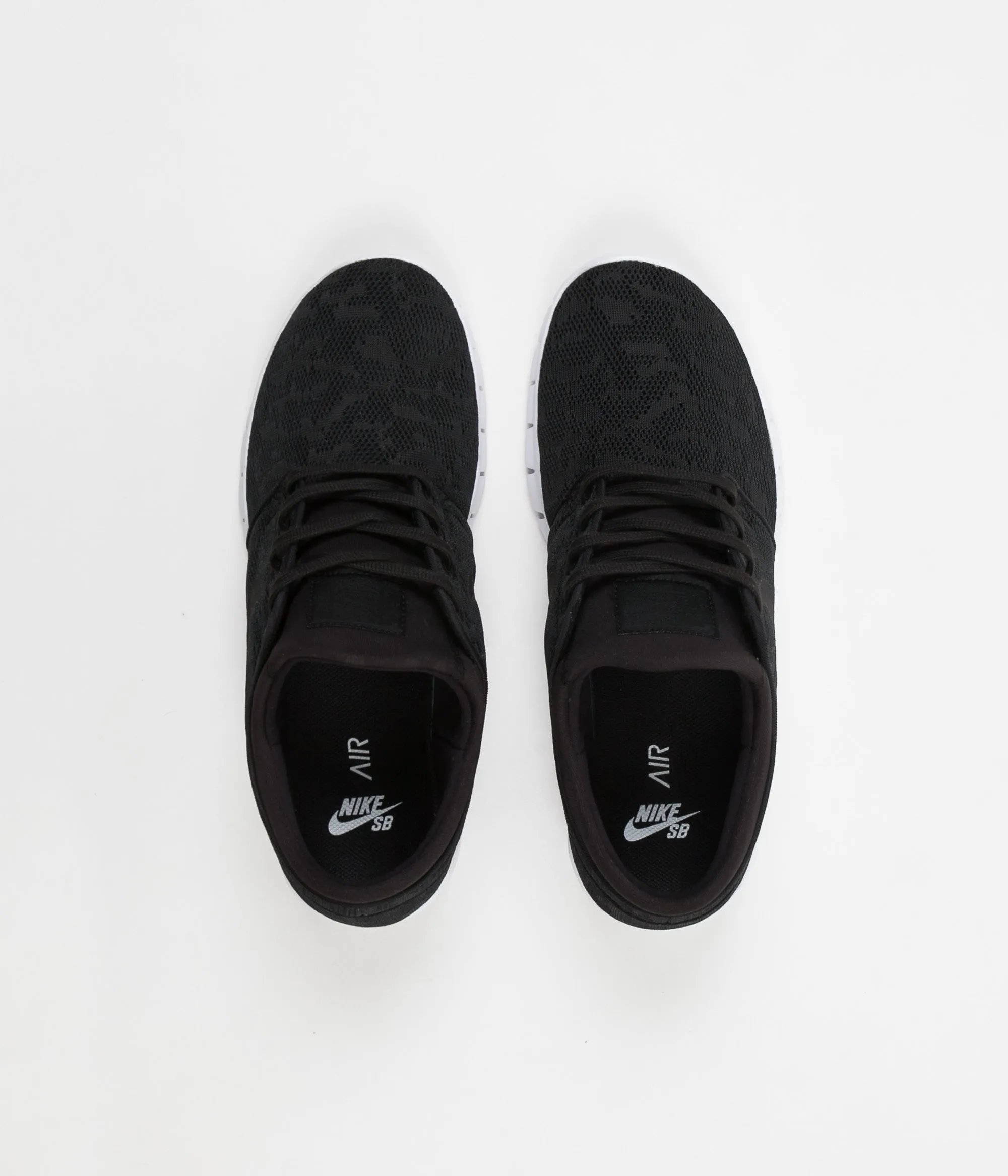 Nike SB Stefan Janoski Max Shoes - Black / Black - White