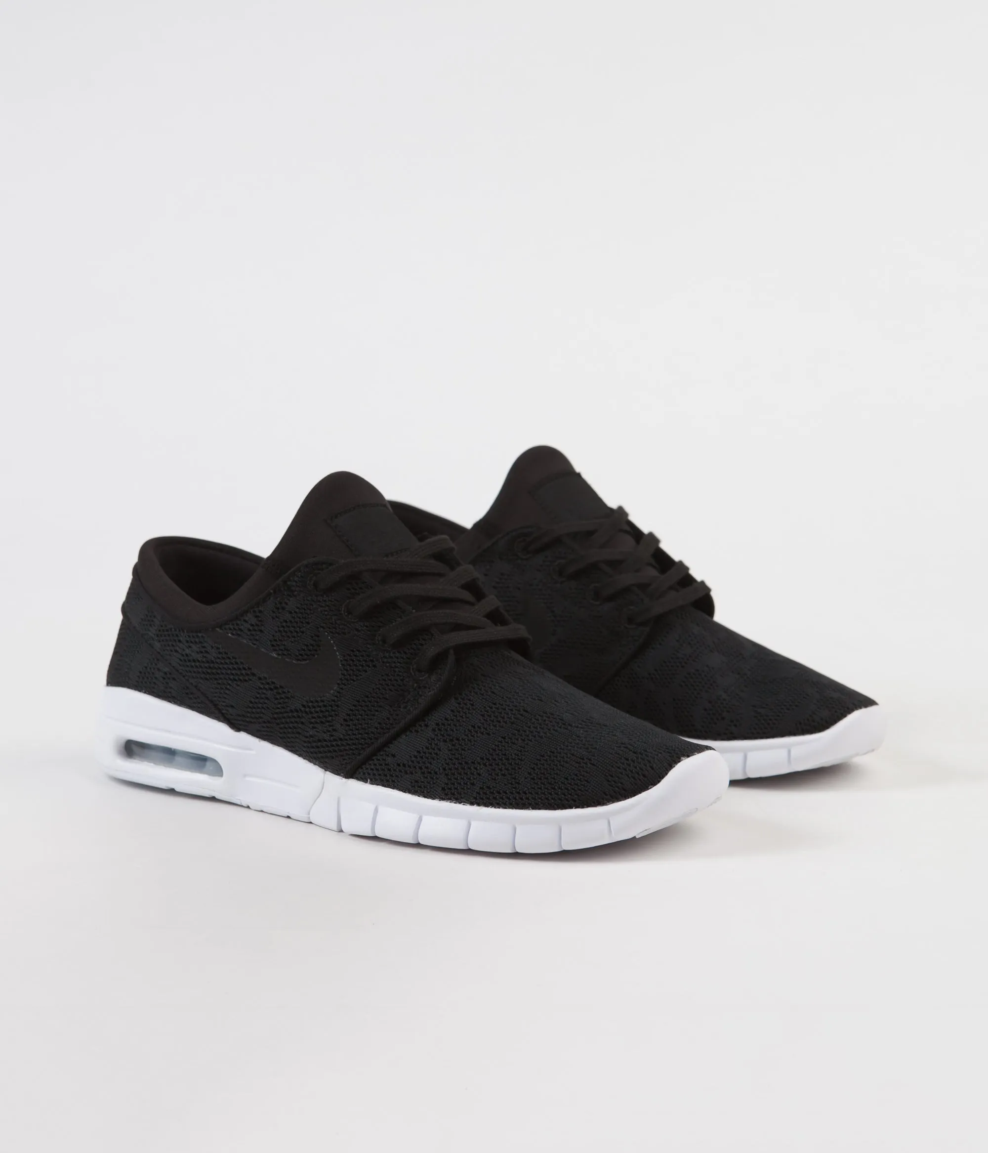 Nike SB Stefan Janoski Max Shoes - Black / Black - White