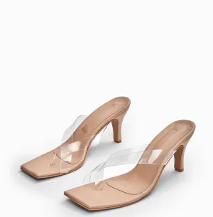 Nude Transparent Stilettos
