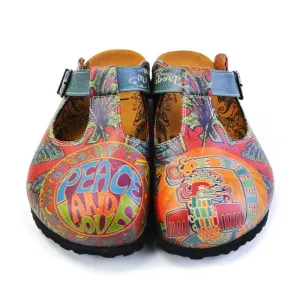 Peace and Love Clogs CAL1505