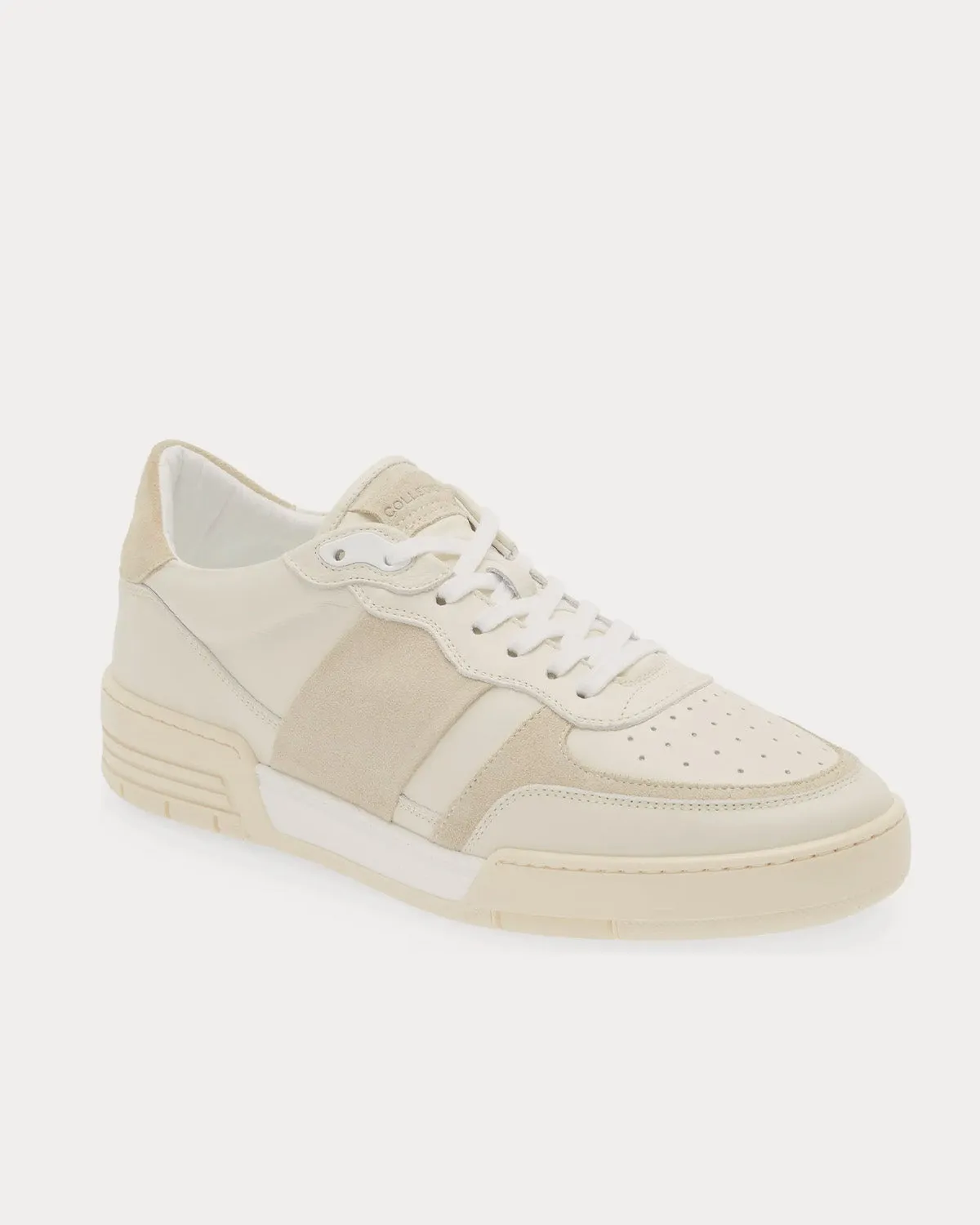Pillar Destroyer II Cream Low Top Sneakers