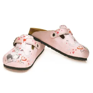 Pink Fun Elephant Clogs WCAL338