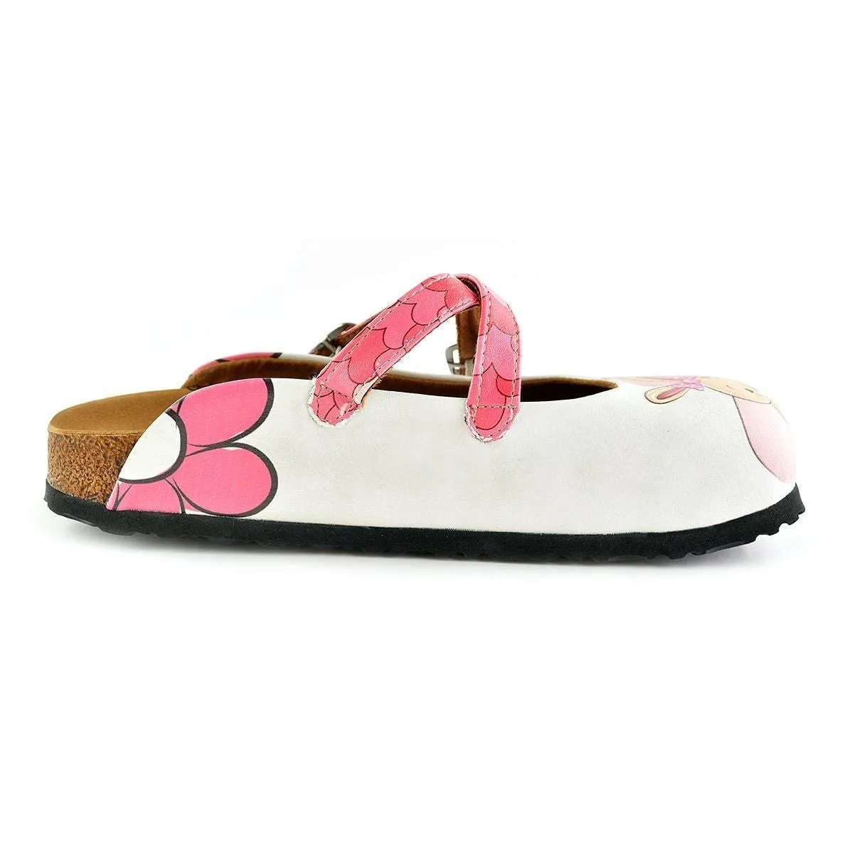 Pink Love Bunnies Clogs WCAL137