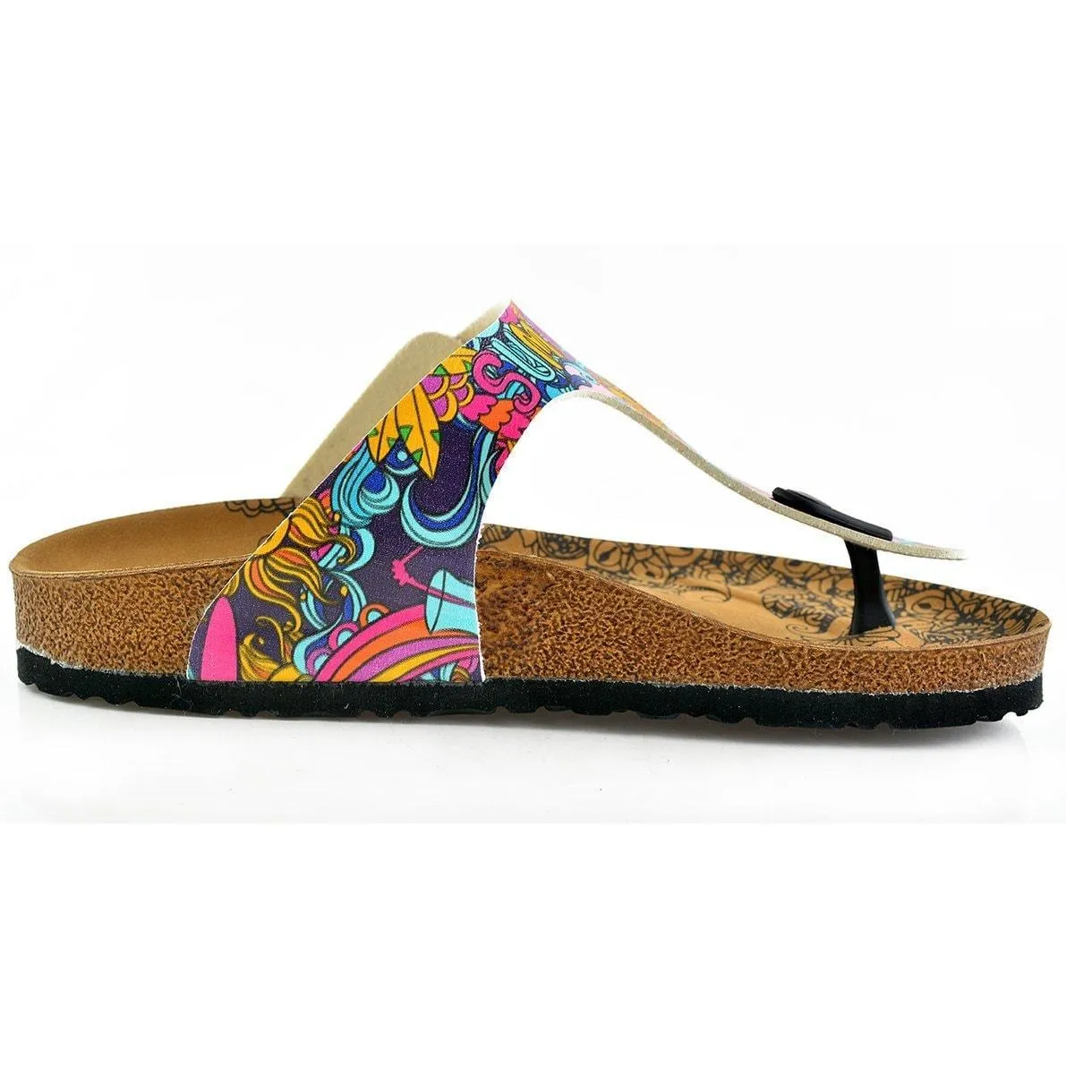 Purple Summer T-Strap Sandal CAL507