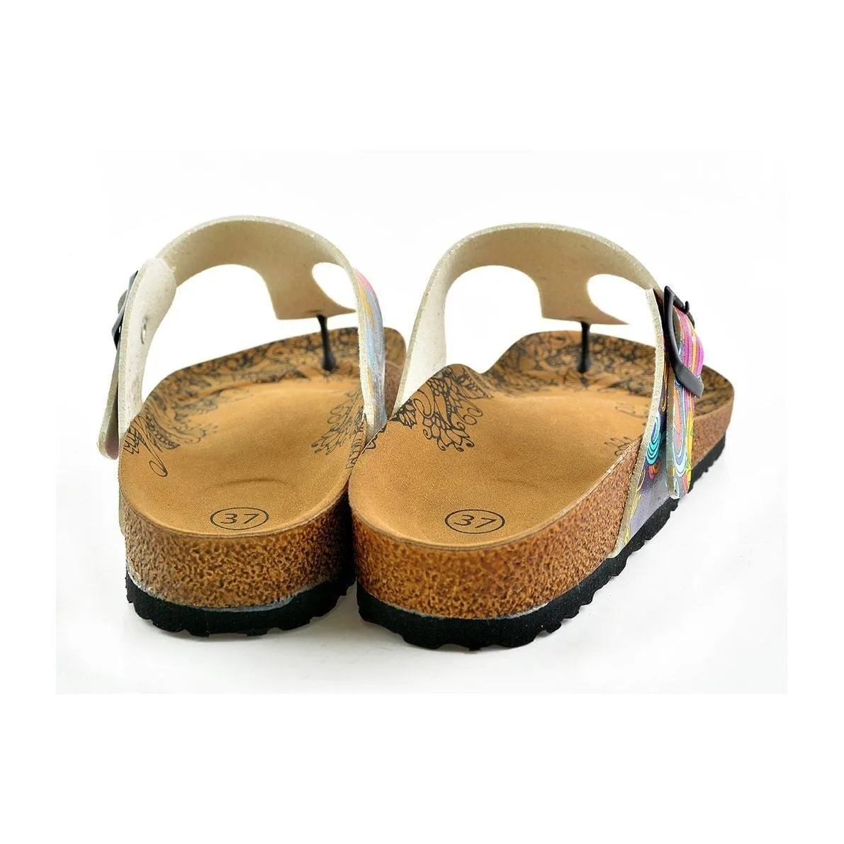 Purple Summer T-Strap Sandal CAL507