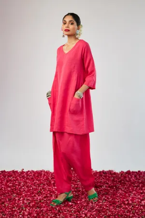 Rani Linen Kurta Set