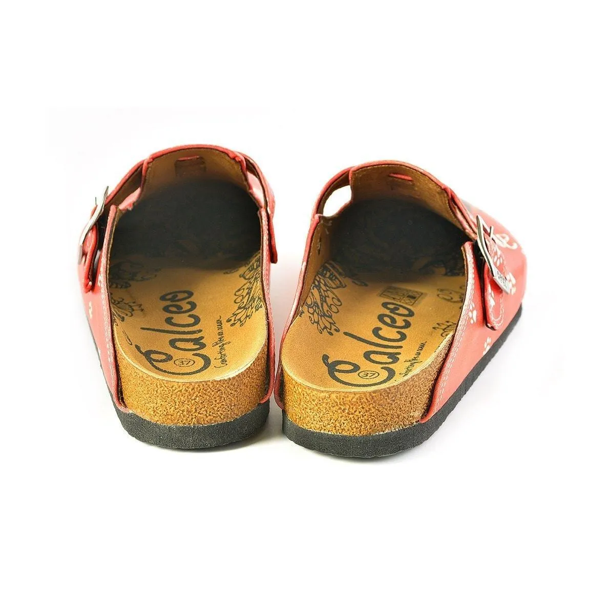 Red Take Suppers Clogs WCAL349
