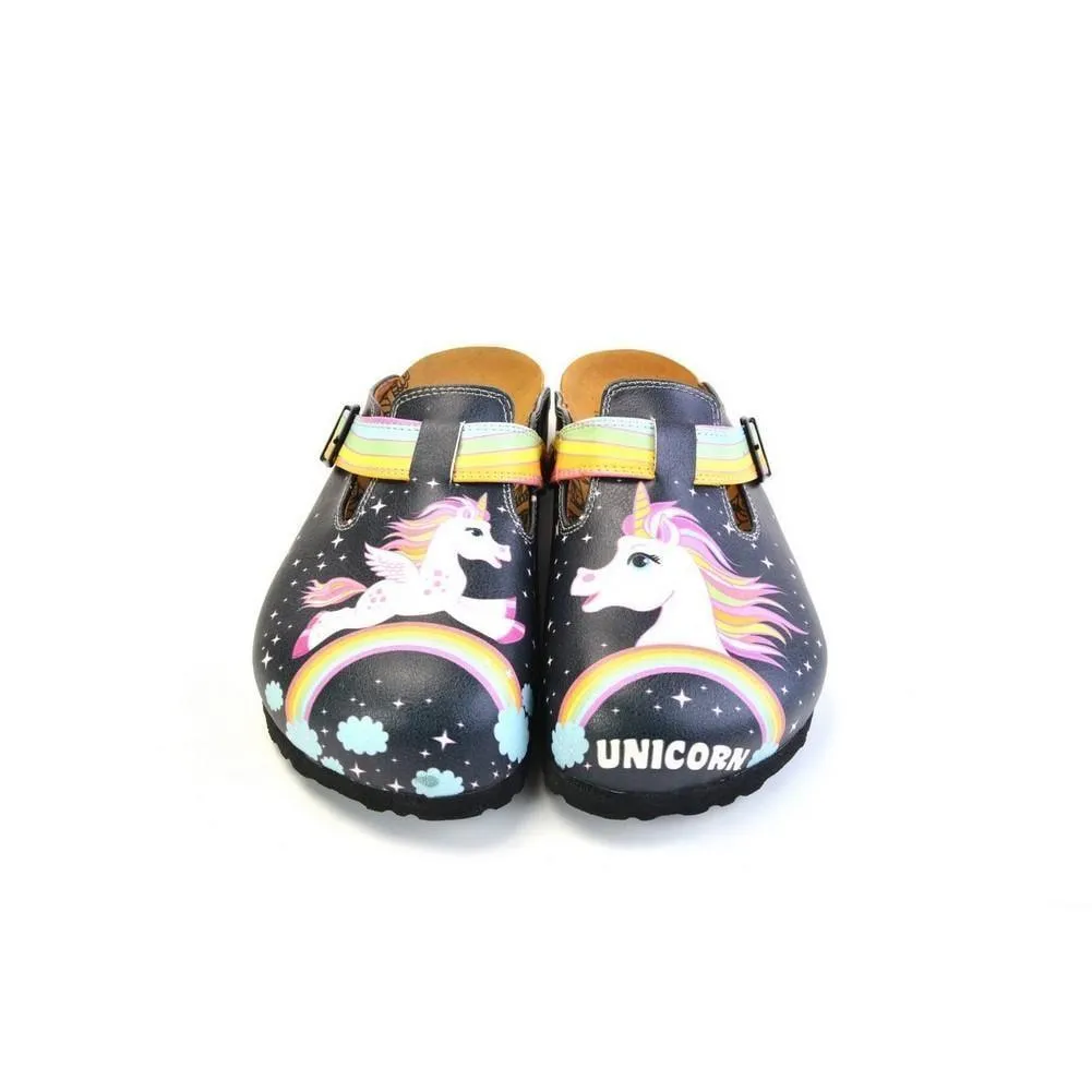 Runing Unicorn Clogs WCAL364
